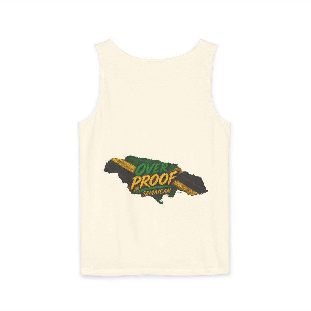Jamaica Map "Overproof"  Men Tank Top — Island Vibe Graphic Tank