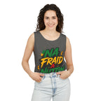 Jamaica Flag Kiss Tank Top — Jamaican Pride Lip Print