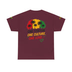 One Station One Culture One Love Men T-Shirt — Reggae Palm Tree Rasta Graphic Tee