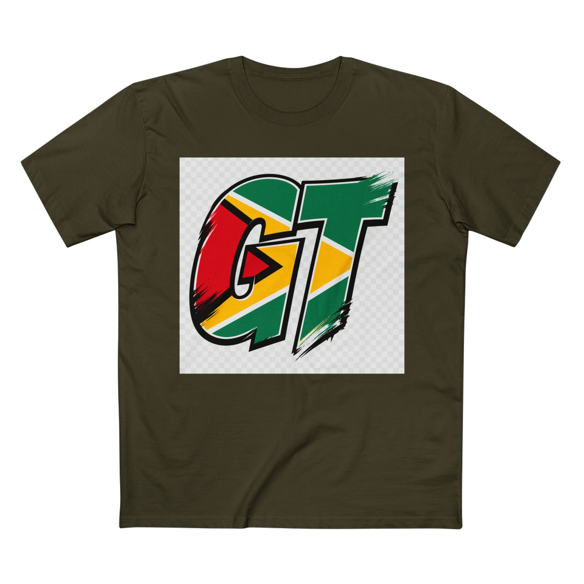 Guyana Flag GT Graphic Tee — Caribbean Pride T-Shirt