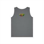 Barbados Flag Men Outline Tank — Island Pride Barbados Graphic Tank Top