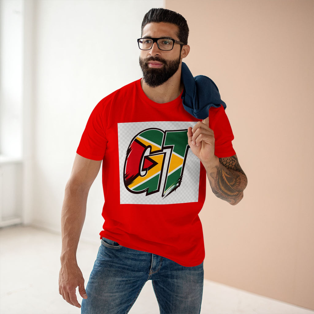 Guyana Flag GT Graphic Tee — Caribbean Pride T-Shirt