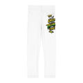 Youth Graphic Leggings — "Mi Likle But Mi Tall Man Cme" Jamaican-Inspired Girl Design