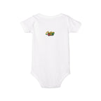Infant Onesie with Reggae Dad & Guyana Flag Design — Cute Baby Bodysuit
