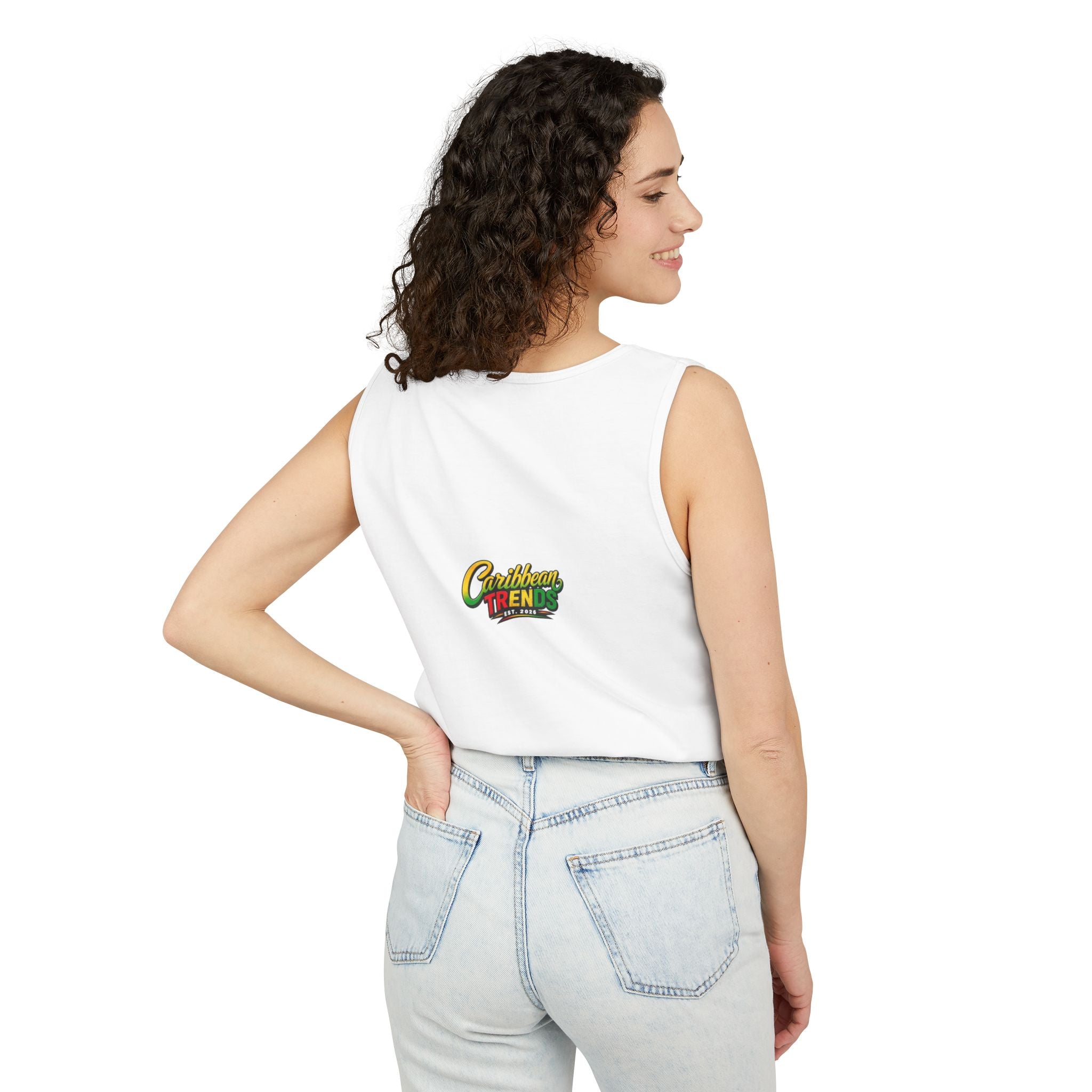 Jamaica Map "Overproof"  Men Tank Top — Island Vibe Graphic Tank
