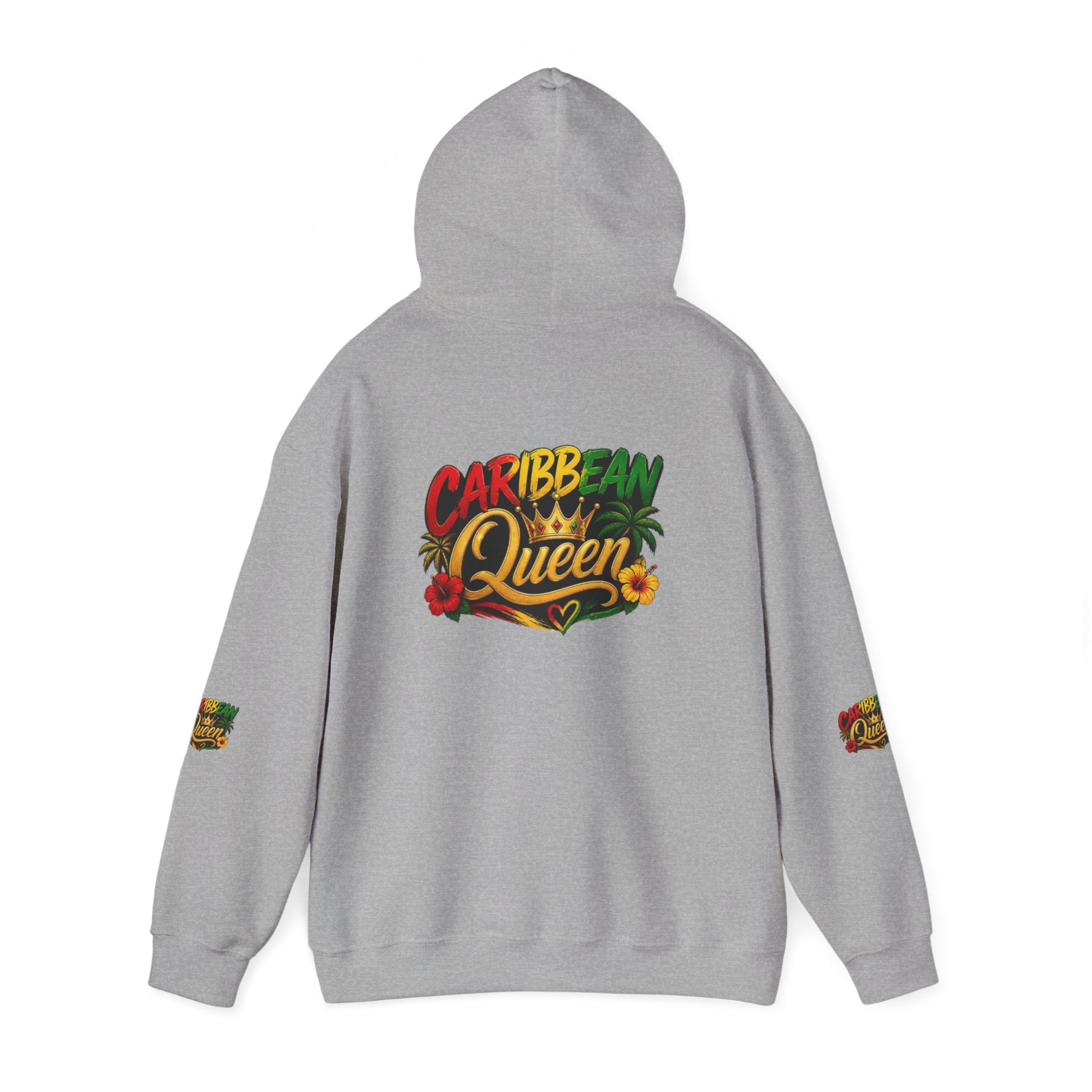 Caribbean Queen Hoodie – Tropical Island Pride Pullover