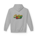 Jamaica Pride Men Hoodie — "Overproof Jamaican" Map Graphic