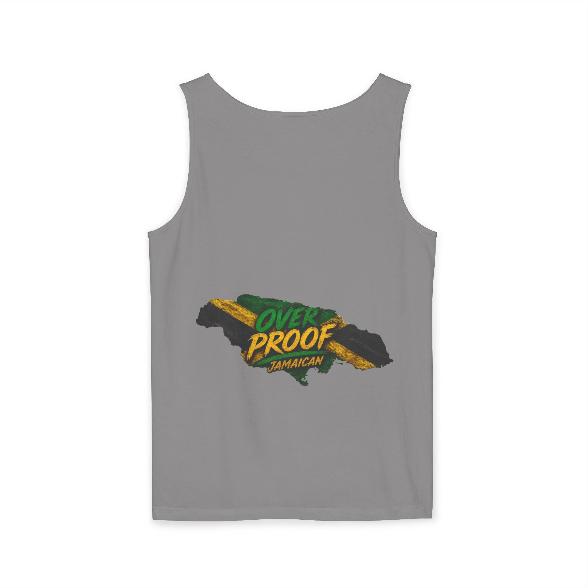 Jamaica Map "Overproof"  Men Tank Top — Island Vibe Graphic Tank