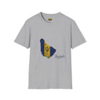 Barbados Flag Map Men T-Shirt – Distressed Island Pride Tee
