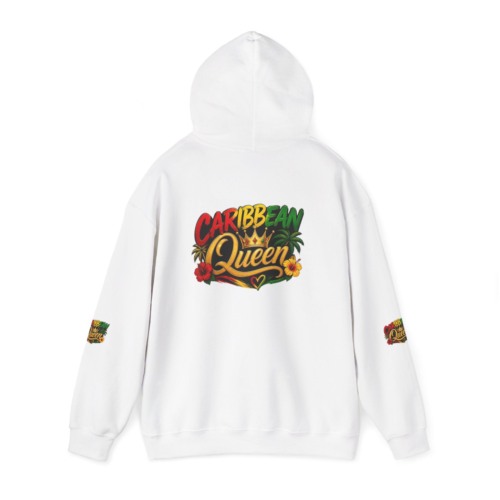 Caribbean Queen Hoodie – Tropical Island Pride Pullover