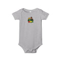 Infant Onesie with Reggae Dad & Guyana Flag Design — Cute Baby Bodysuit