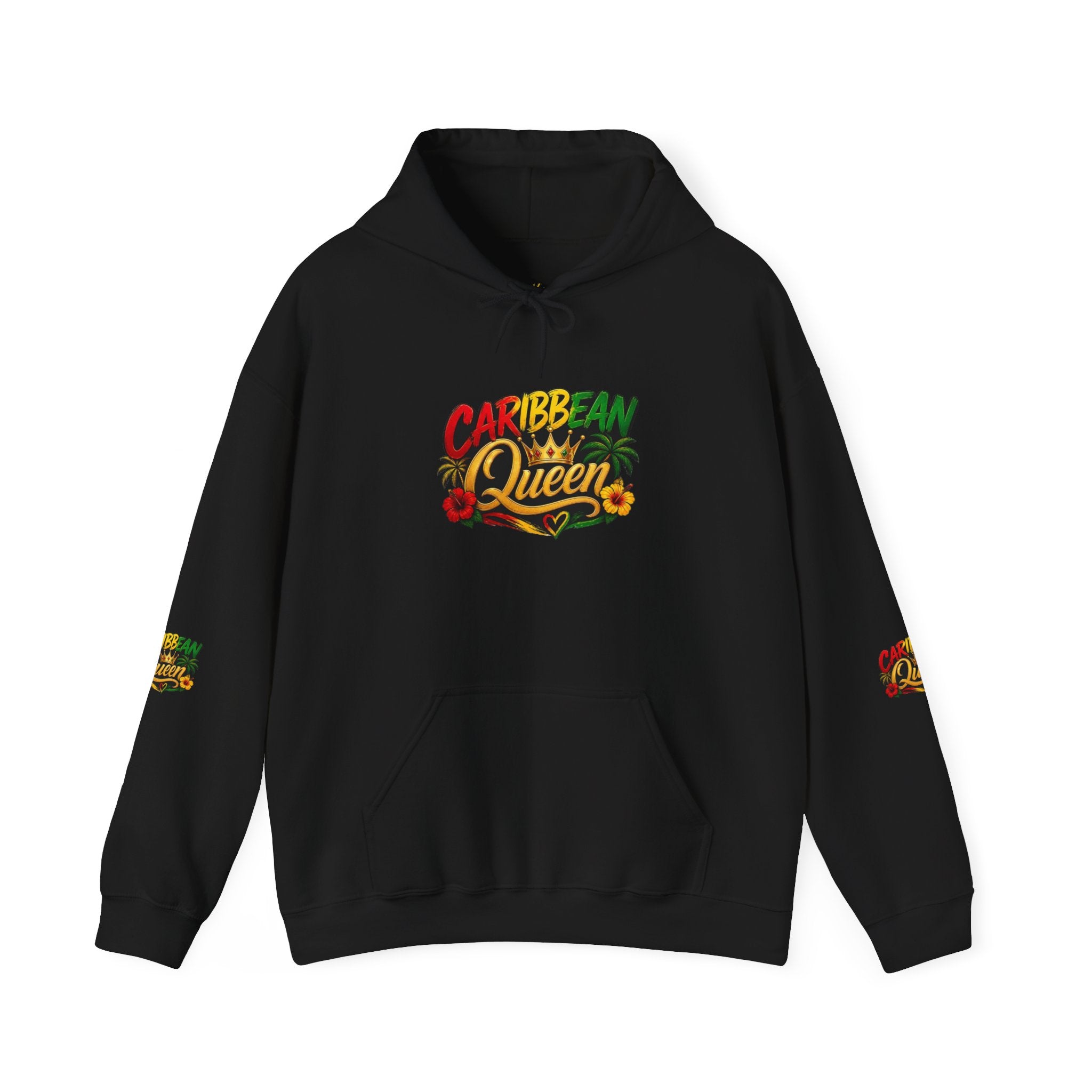 Caribbean Queen Hoodie – Tropical Island Pride Pullover
