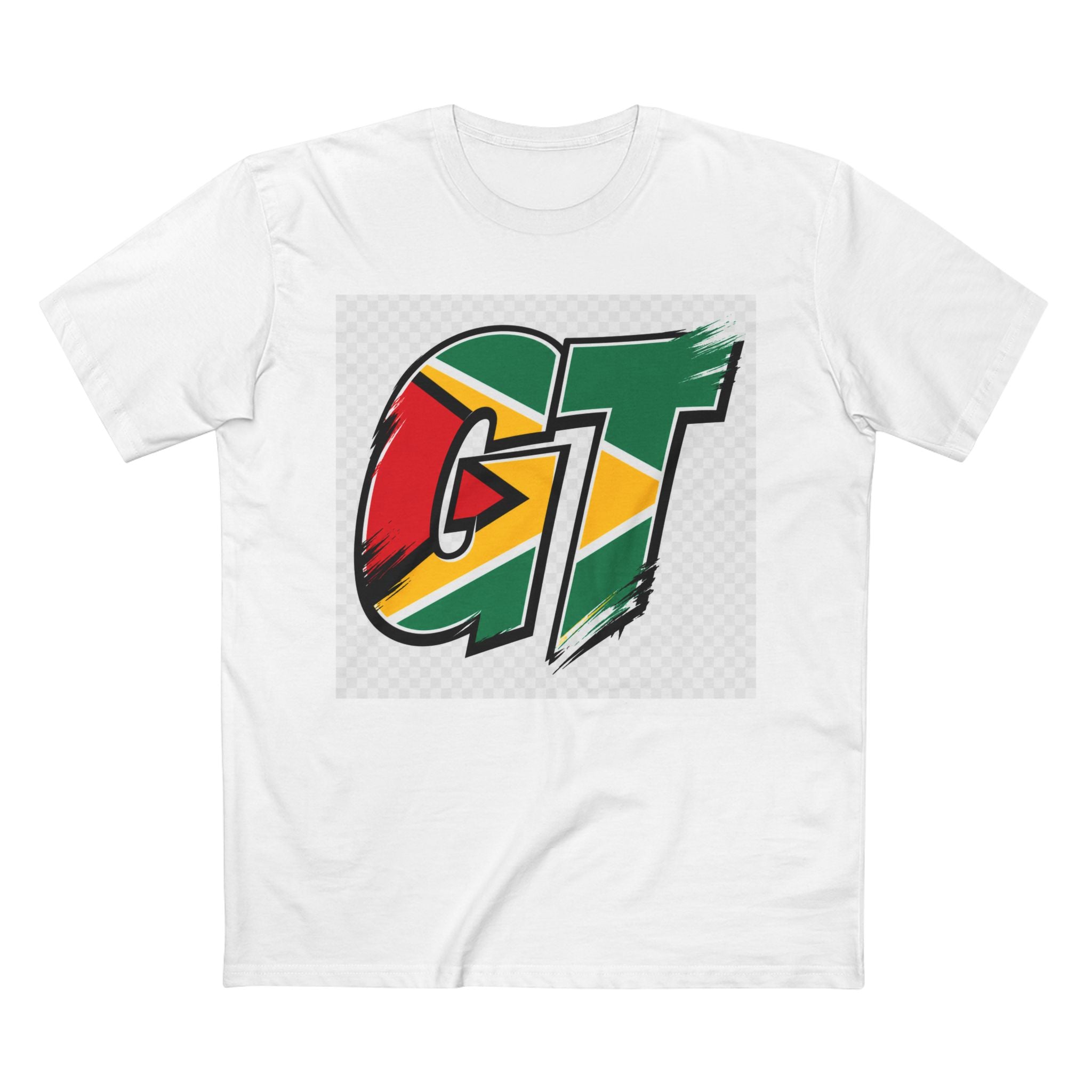 Guyana Flag GT Graphic Tee — Caribbean Pride T-Shirt