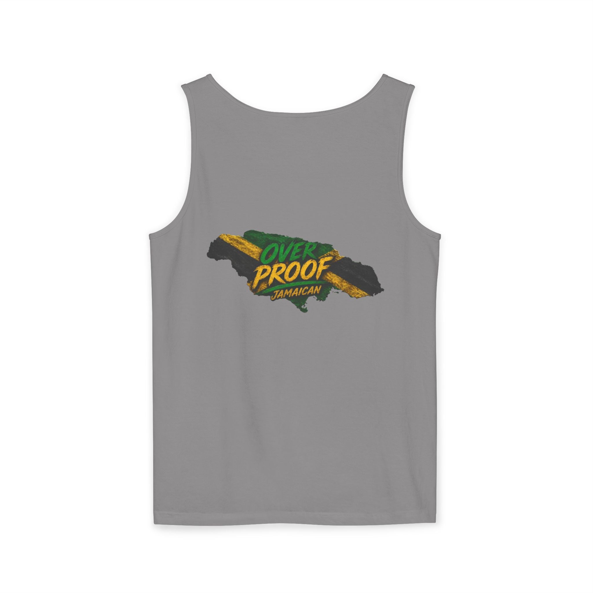 Jamaica Flag Kiss Tank Top — Jamaican Pride Lip Print