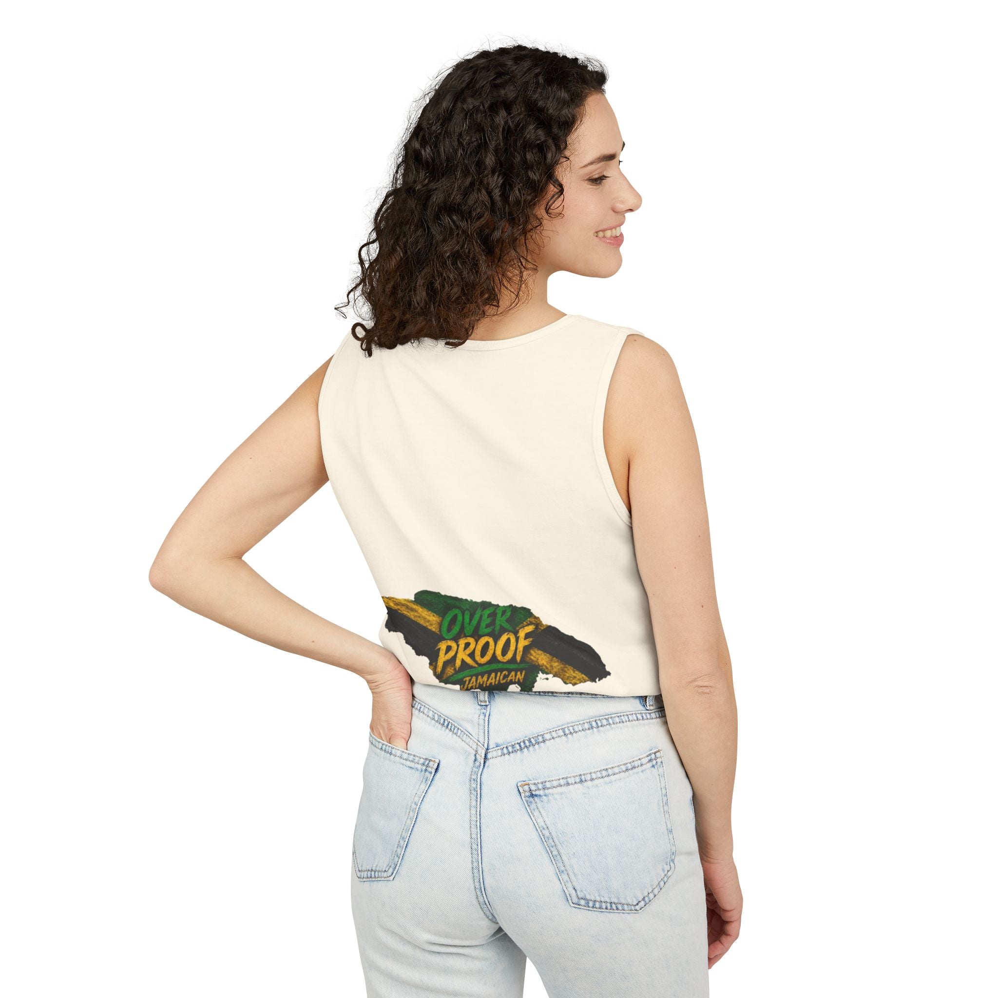 Jamaica Map "Overproof"  Men Tank Top — Island Vibe Graphic Tank