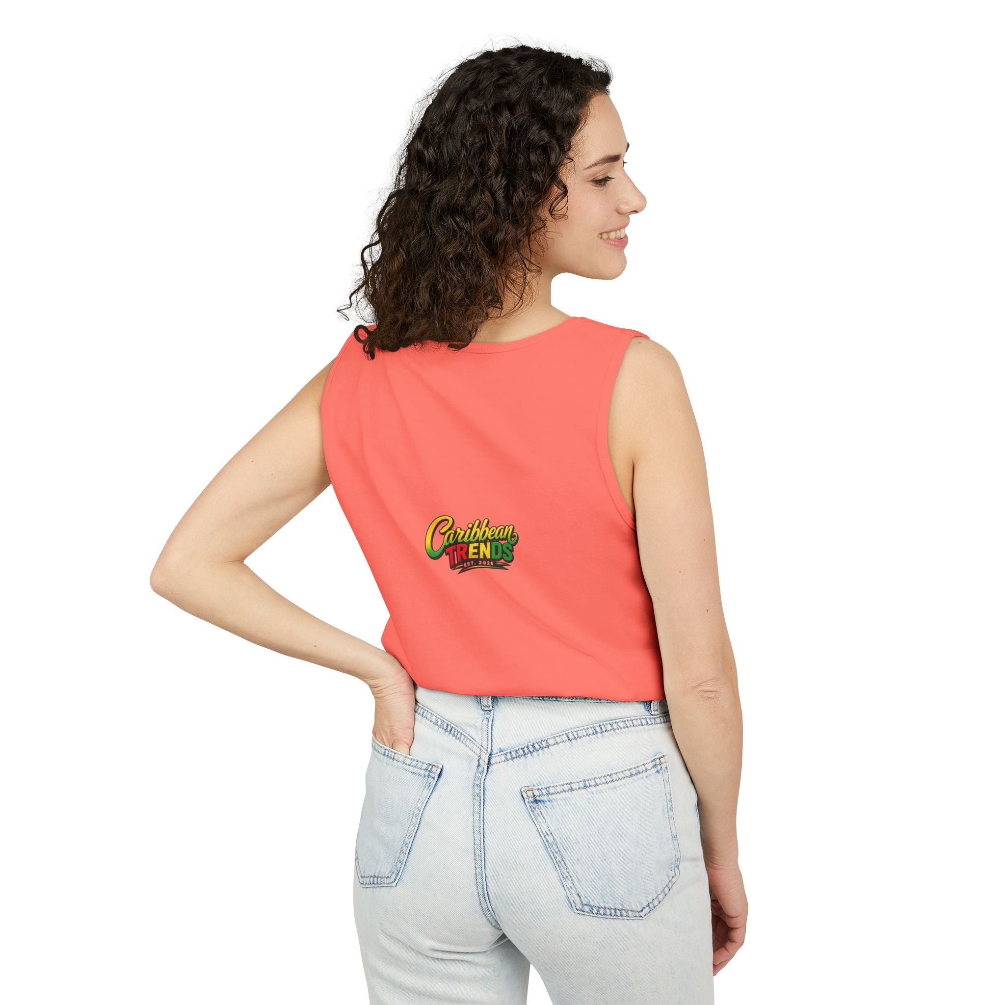 Jamaica Map "Overproof"  Men Tank Top — Island Vibe Graphic Tank