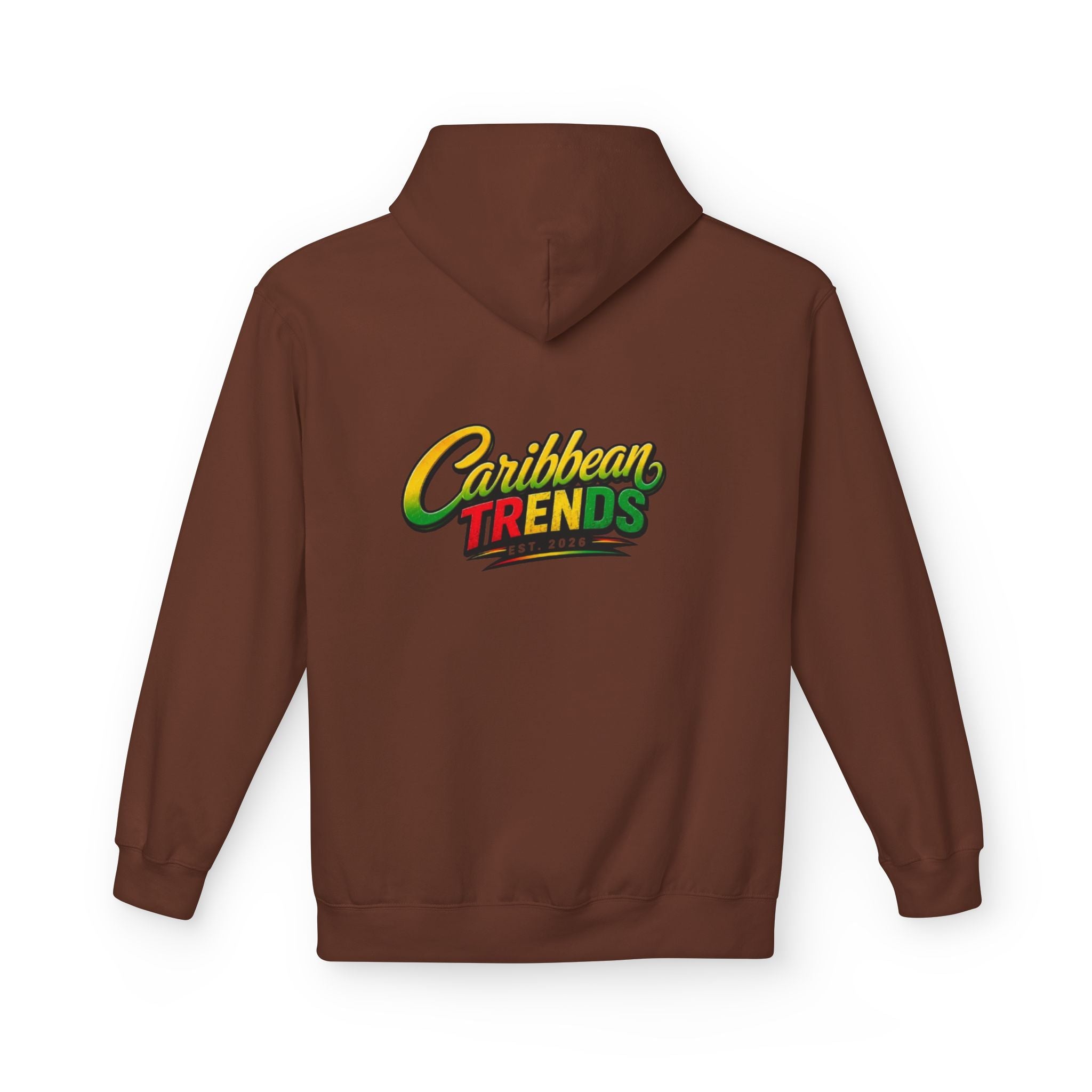 Jamaica Pride Men Hoodie — "Overproof Jamaican" Map Graphic