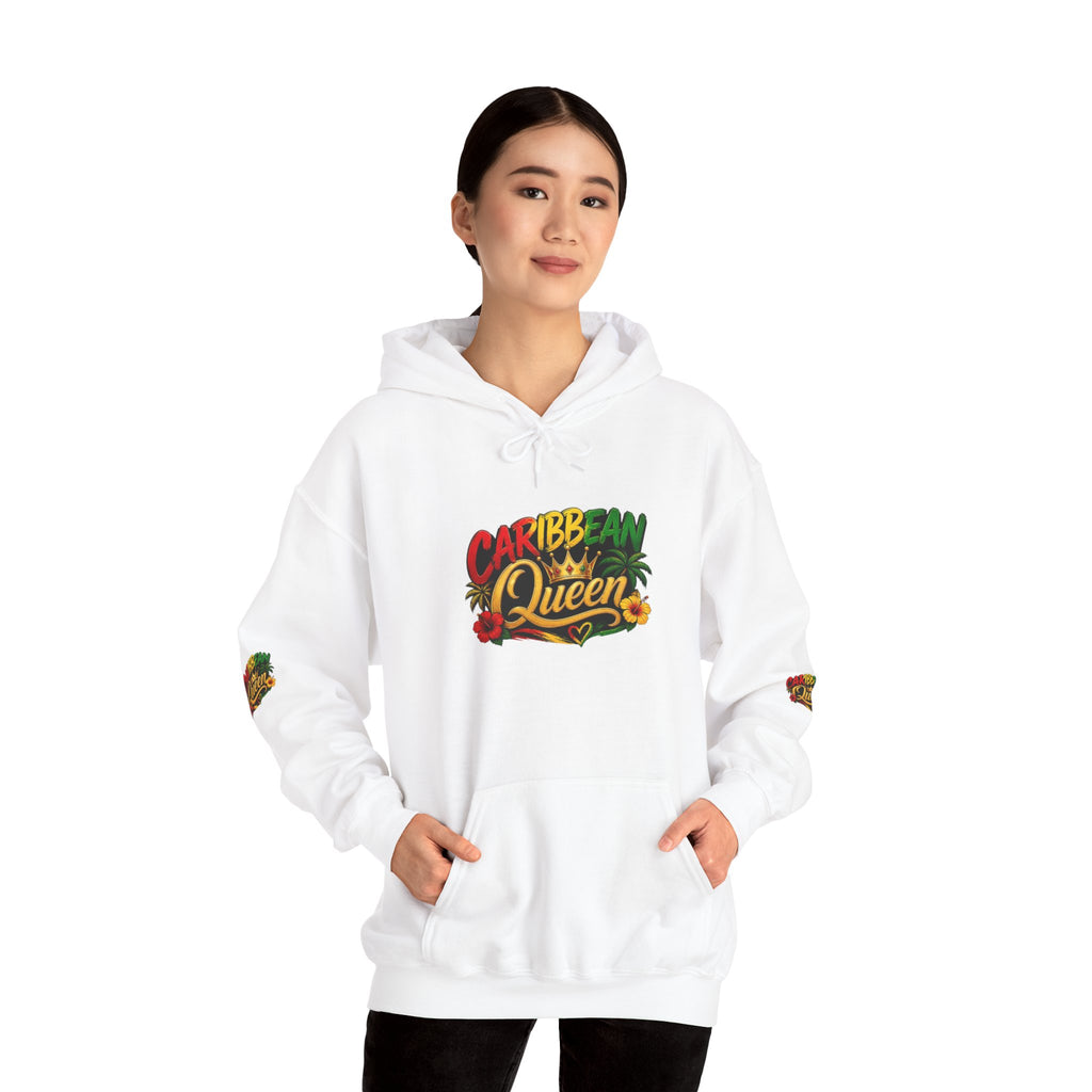 Caribbean Queen Hoodie – Tropical Island Pride Pullover