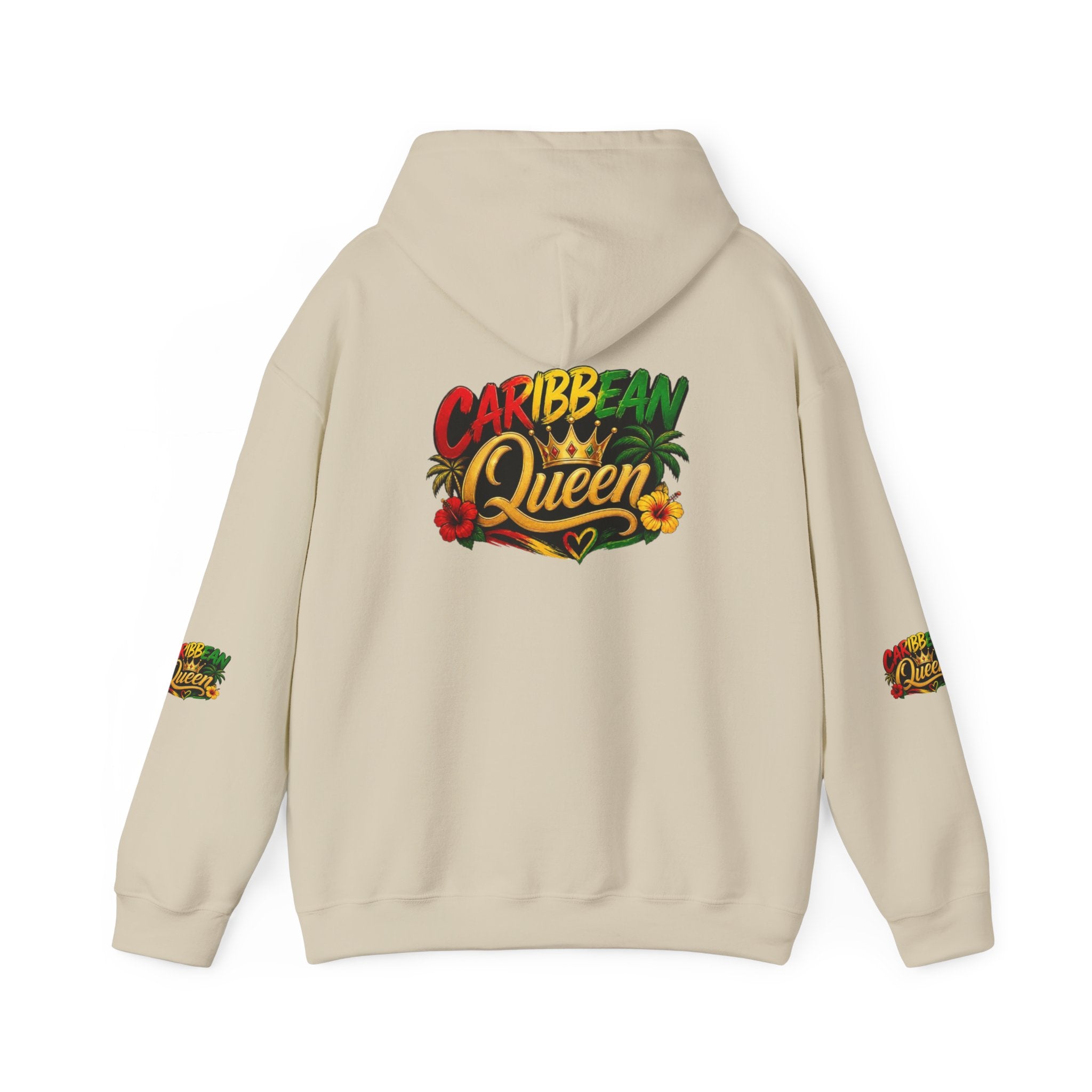 Caribbean Queen Hoodie – Tropical Island Pride Pullover
