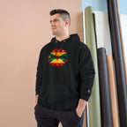 Grenada Flag Lips Hoodie — Bold Caribbean Pride Pullover