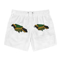 Jamaica 'Over Proof' Swim Trunks — Tropical Island Graphic Men Swim Shorts