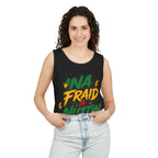 Jamaica Flag Kiss Tank Top — Jamaican Pride Lip Print