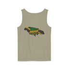 Jamaica Flag Kiss Tank Top — Jamaican Pride Lip Print