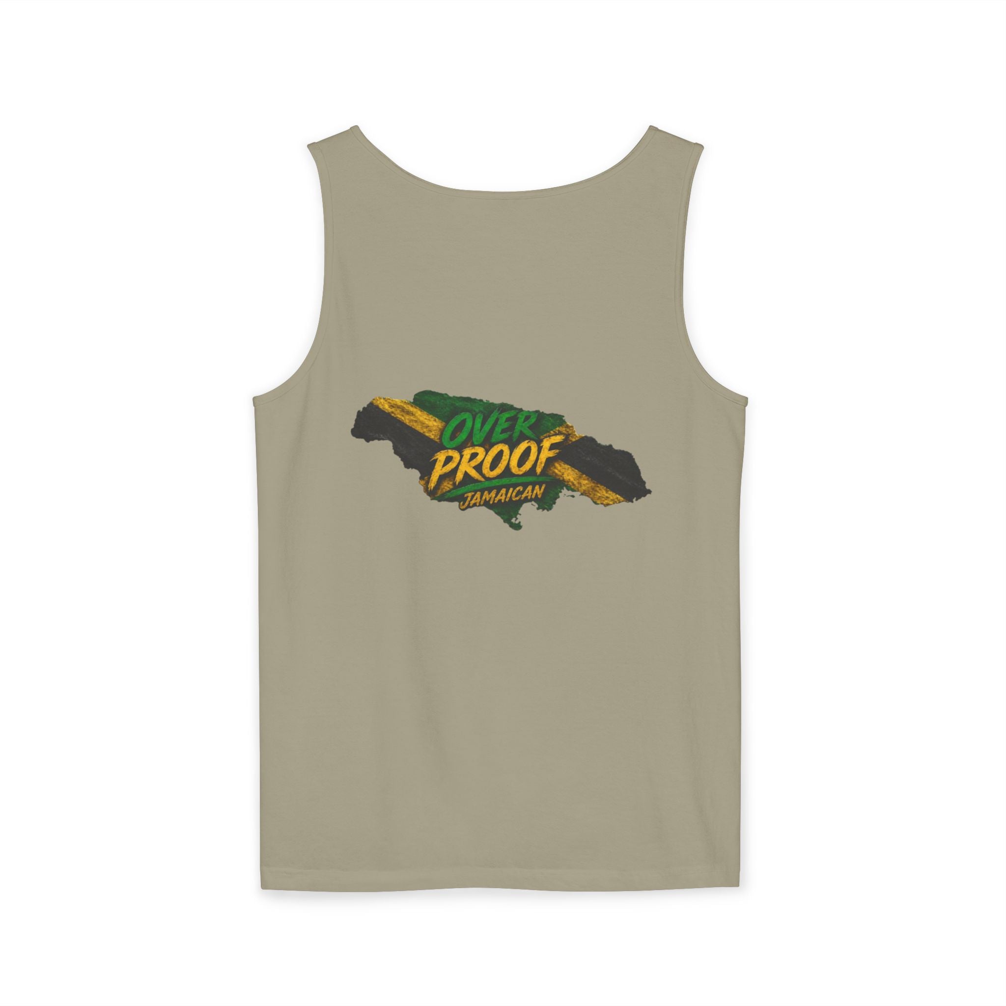 Jamaica Flag Kiss Tank Top — Jamaican Pride Lip Print