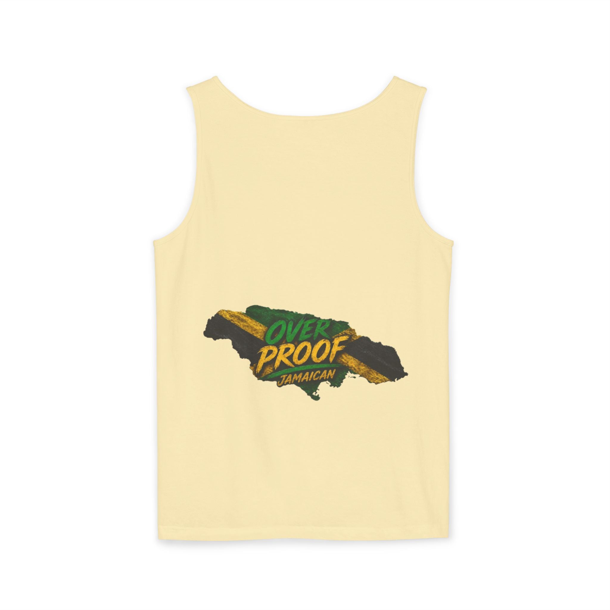 Jamaica Map "Overproof"  Men Tank Top — Island Vibe Graphic Tank