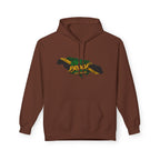 Jamaica Pride Men Hoodie — "Overproof Jamaican" Map Graphic