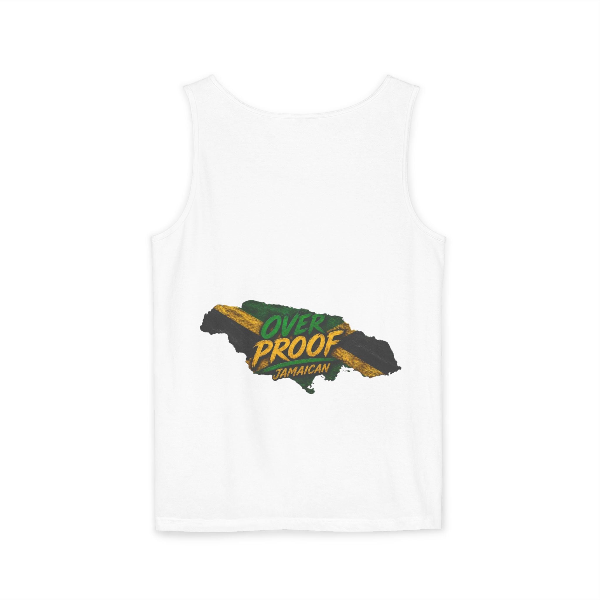 Jamaica Map "Overproof"  Men Tank Top — Island Vibe Graphic Tank