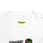 Straight Outta GT Toddler Tee — Guyana Flag Kids Shirt