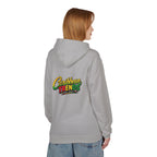 Jamaica Pride Men Hoodie — "Overproof Jamaican" Map Graphic